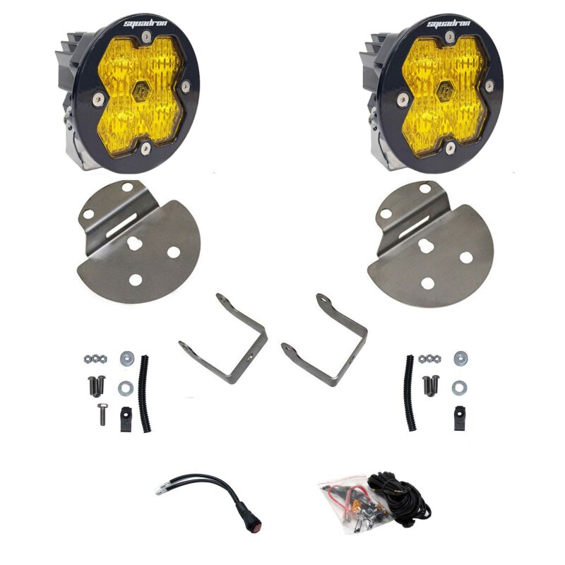 Baja Designs LED Light Kits - Chevy & GMC - 15-19 GMC/Chevy Canyon/Colorado/Sierra/Silverado Squadron 2.0 Sport FPK - Amber (part 440073)