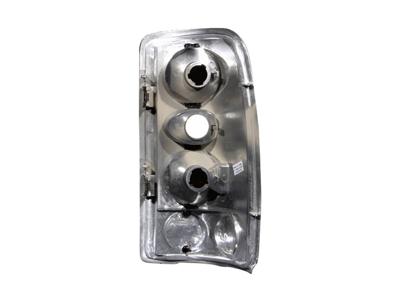 ANZO Euro Tail Lights, Chrome - 2000-2006 Chevy Suburban & Tahoe, 2000-2006 GMC Yukon & Yukon XL - ANZO part 211008 view 2