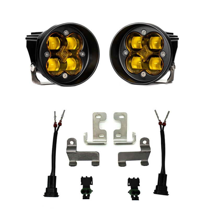 Baja Designs LED Light Kits - Toyota - 2016+ Toyota RAV4 Squadron Fog Light Pocket Kit -Amber (part 447704)