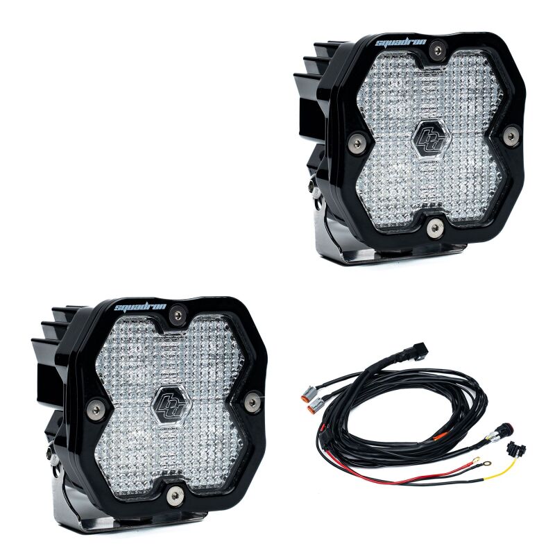 Baja Designs Squadron Sport LED Light Pods - Squadron 2.0 Sport LED Work/Scene (Pair) (part 5578062)