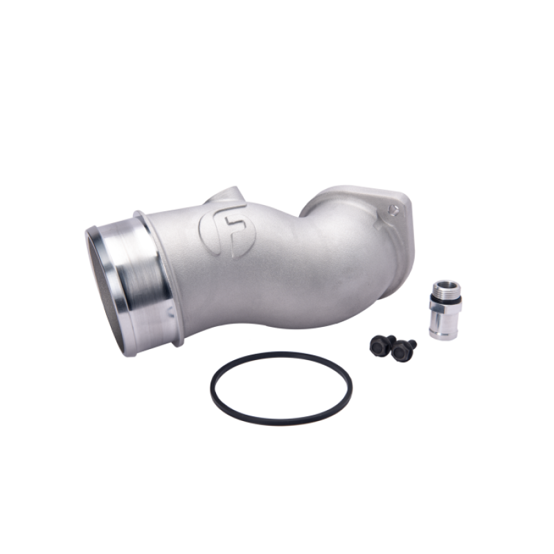 Fleece Performance High Flow Intake Horn - 2017-2019 Chevy/GMC 2500HD/3500HD 6.6L Duramax L5P - Fleece part FPE-L5P-INTAKEHORN view 2
