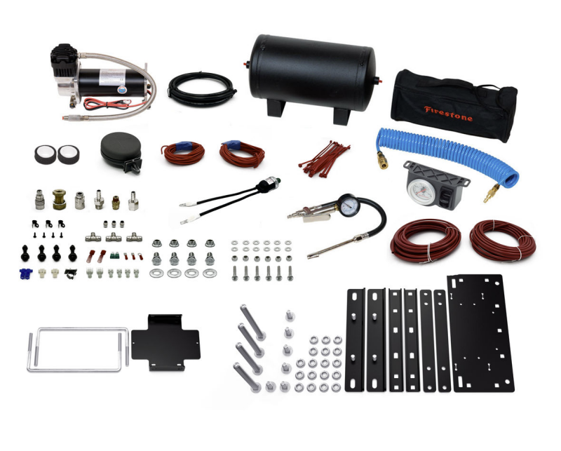 Firestone Air Command Single-Path Analog Extreme Duty Compressor Kit with Air Tank - For Ride-Rite Air Helper Springs - Firestone part 2902 view 3