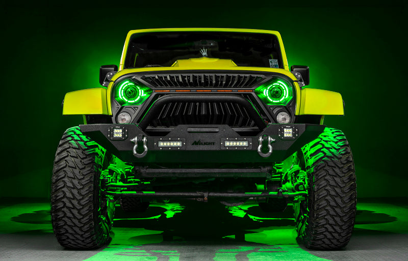ORACLE Lighting Oculus 7in ColorSHIFT Bi-LED Projector Headlights for Jeep Wrangler JK - 5876-335 - view 7