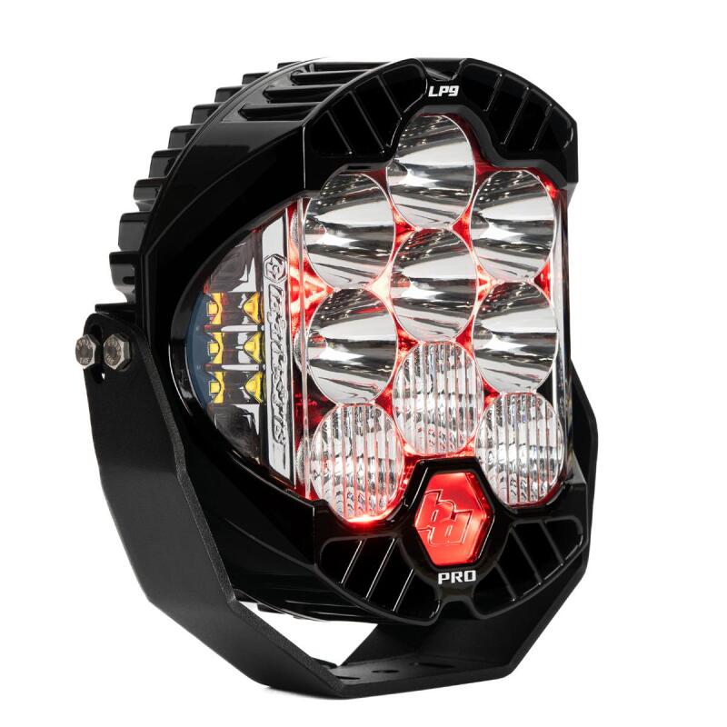 Baja Designs LP9 Pro & Racer LED Light Pods - LP9 Series Driving Combo Pattern LED Light Pods - Red (part 320014)