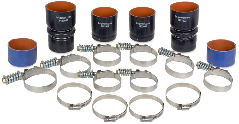 BD Diesel Intercooler Hose & Clamp Kit - 1999-2003 Ford 7.3L Power Stroke - part 1047030