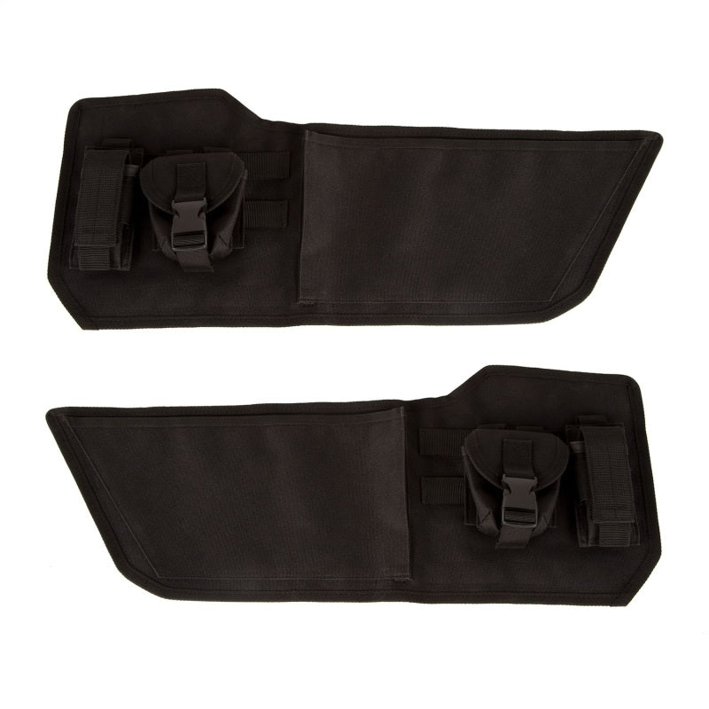 Rugged Ridge Door Storage Panel Pair with Pouches for 2011-2018 Jeep Wrangler JK