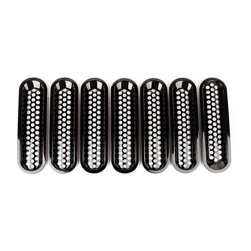 Rugged Ridge Grille Inserts Perforated for 2007-2018 Jeep Wrangler
