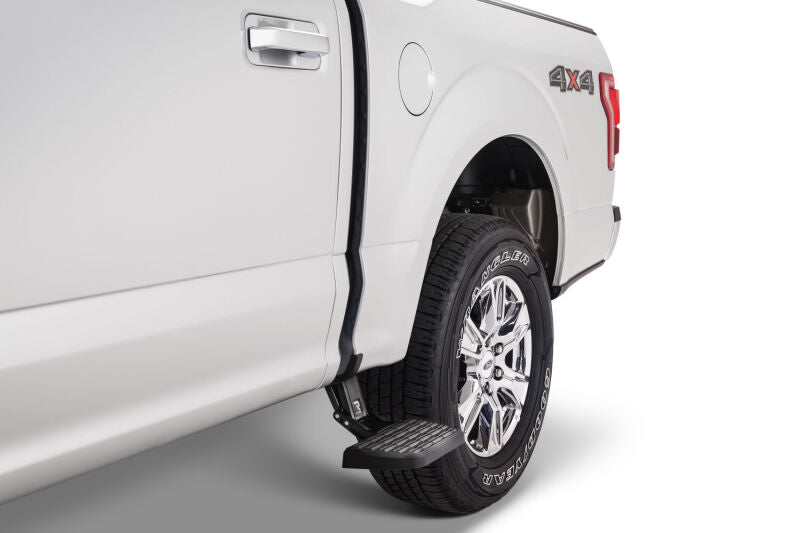 AMP Research BedStep2 Retractable Bed Side Step - 2015-2024 Ford F-150 - AMP Research part 75412-01A view 7