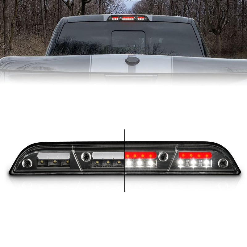ANZO G2 LED 3rd Brake Light, Black Housing, Clear Lens - 2015-2023 Ford F-150, 2017-2022 Ford F-250/F-350/F-450, 2019-2023 Ford Ranger - ANZO part 531111