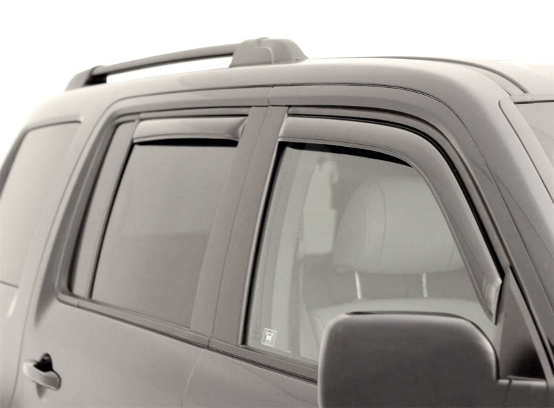 AVS Ventvisor In-Channel Window Deflectors 4pc for 2021 GM Tahoe/Yukon/Escalade - Smoke - view 2