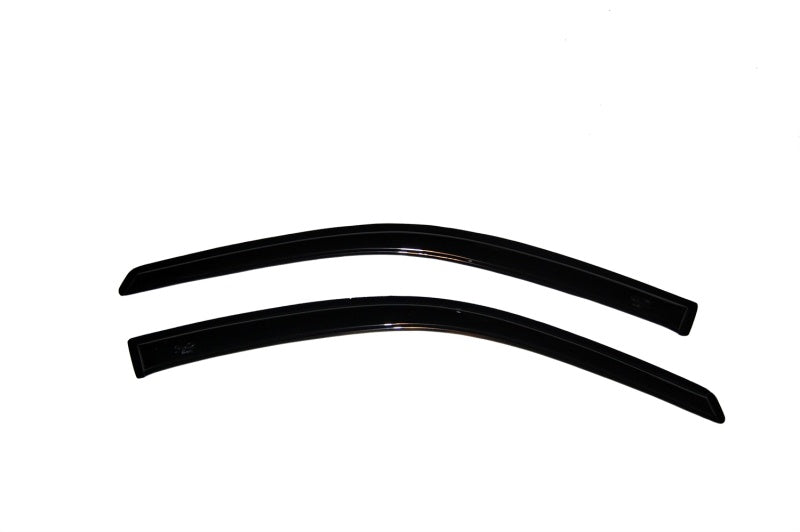 AVS Ventvisor Outside Mount Window Deflectors 2pc for 1997-2001 Mitsubishi Mirage Coupe - Smoke