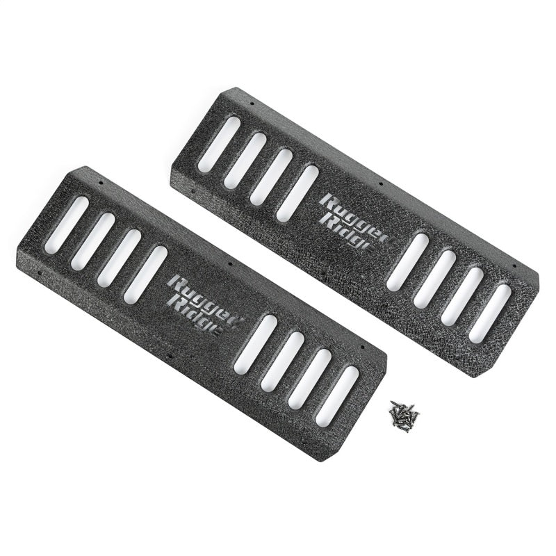 Rugged Ridge RRC Side Armor Guard Plates for 2007-2018 Jeep Wrangler JK