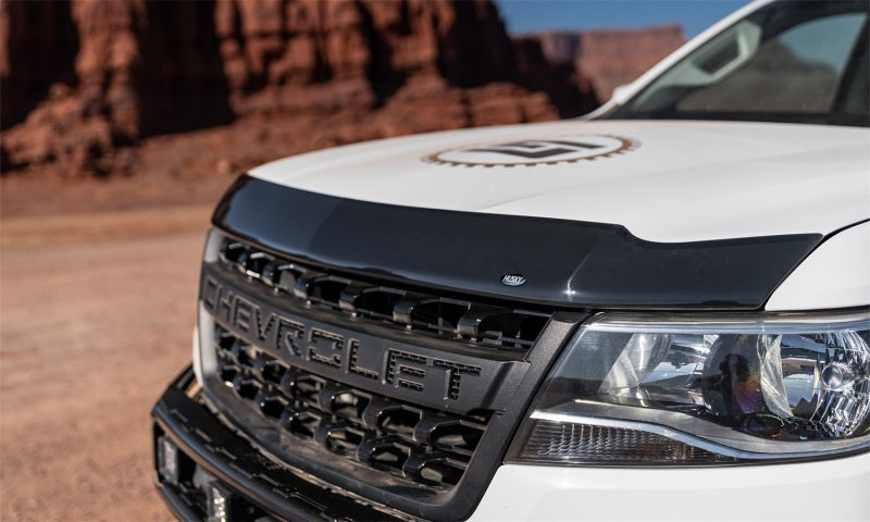 Husky Liners Aeroskin Hood Protector for 2015-2022 Chevy Colorado (Incl. ZR2) - Smoke