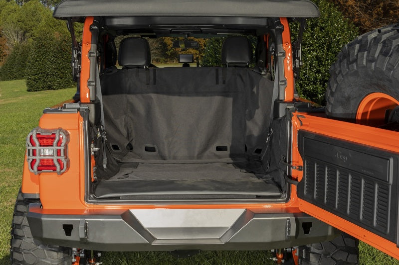 Rugged Ridge C3 Cargo Cover for 2018-2020 Jeep Wrangler JL 2 Door - view 3