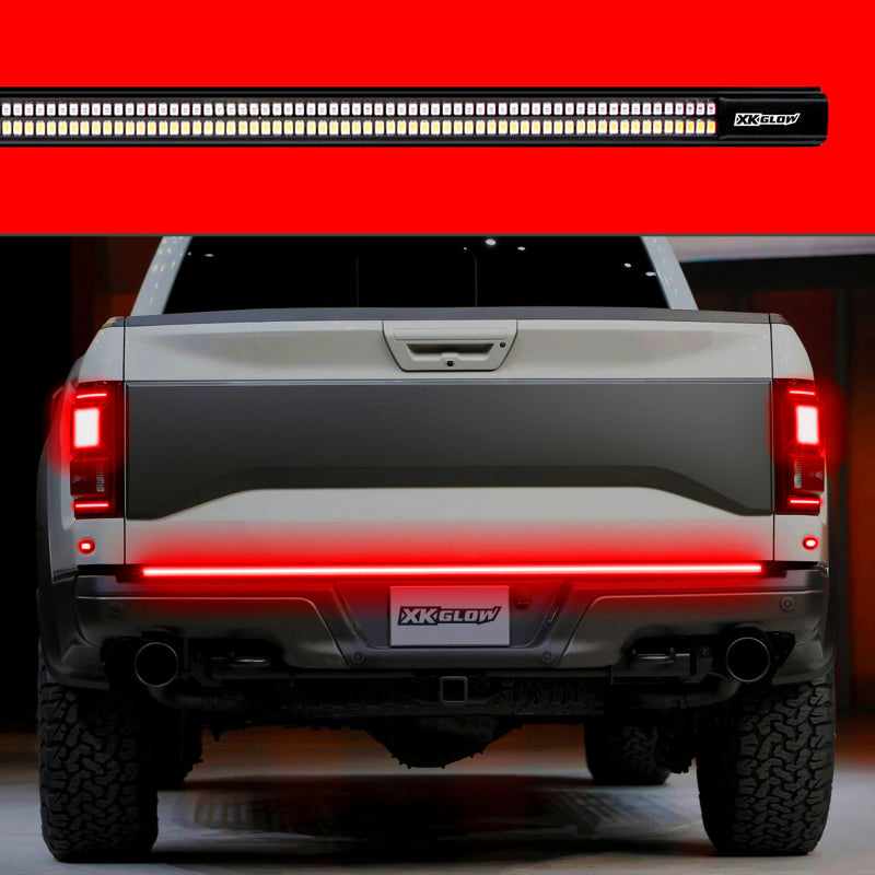 XKGLOW Truck Tailgate Light w/ Chasing Turn Signal & Built-in Error Canceller - 3rd gen 48in - XK041024