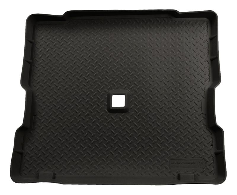 Husky Liners Classic Style Cargo Liners - Jeep, Dodge, Ram & Chrysler - 86-02 Jeep Wrangler Classic Style Black Rear Cargo Liner (part 21751)
