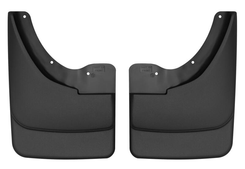 Husky Liners Custom-Molded Mud Guards - 03-10 Dodge Ram 1500/2500/3500/06-10 Ram Mega Cab Custom-Molded Front Mud Guards