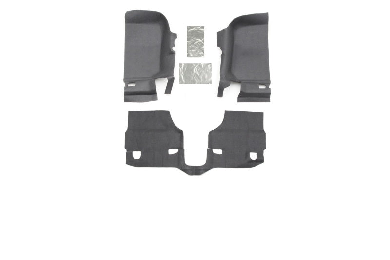 BedRug BedTred Floor Kit | 2007-2010 Jeep JK 2Dr Front 3pc