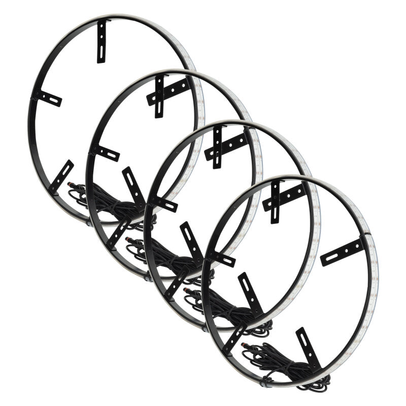 ORACLE Lighting LED Illuminated Wheel Rings 16.5in PLASMA ColorSHIFT w/BC2 Bluetooth Controller - 4238-BC2 - view 2