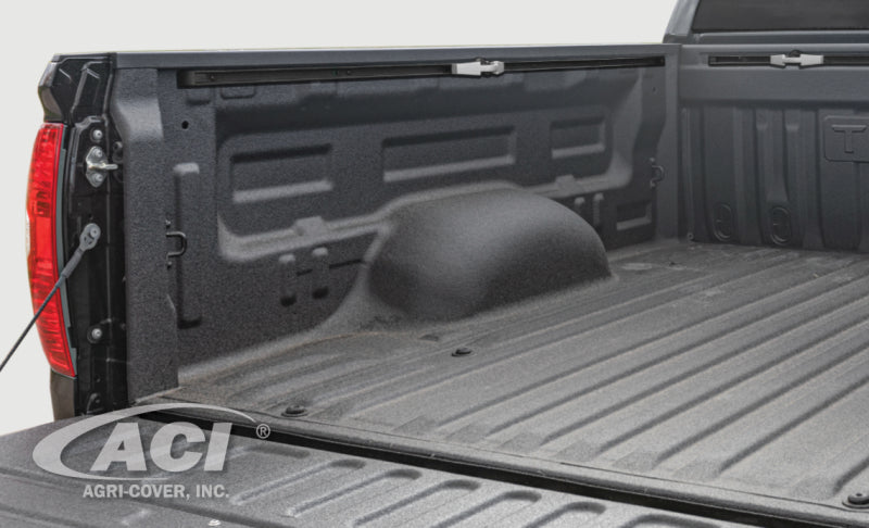 Access LOMAX Tri-Fold Cover Black Urethane Finish 5ft 6in Bed for 2022+ Toyota Tundra - view 4