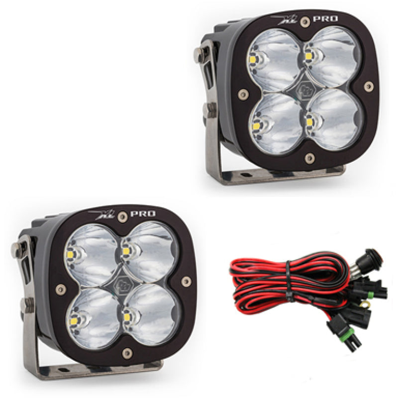 Baja Designs XL Pro, XL Sport & XL80 LED Light Pods - XL Pro Series High Speed Spot Pattern Pair LED Light Pods (part 507801)