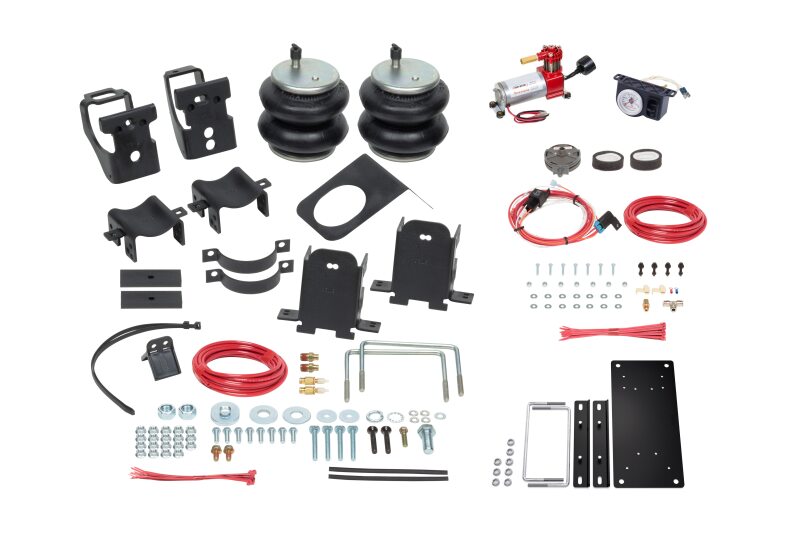 Firestone Ride-Rite All-In-One Analog Air Spring and Compressor Kit - 2011-2016 Ford F-250/F-350/F-450 Super Duty pickup 2WD/4WD - Firestone part 2865 view 2