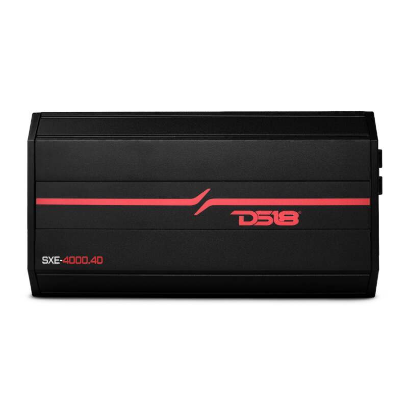 DS18 4-Channel Class D Amplifier - 2 x 750W @ 4Ω - SXE-4000.4D/BK