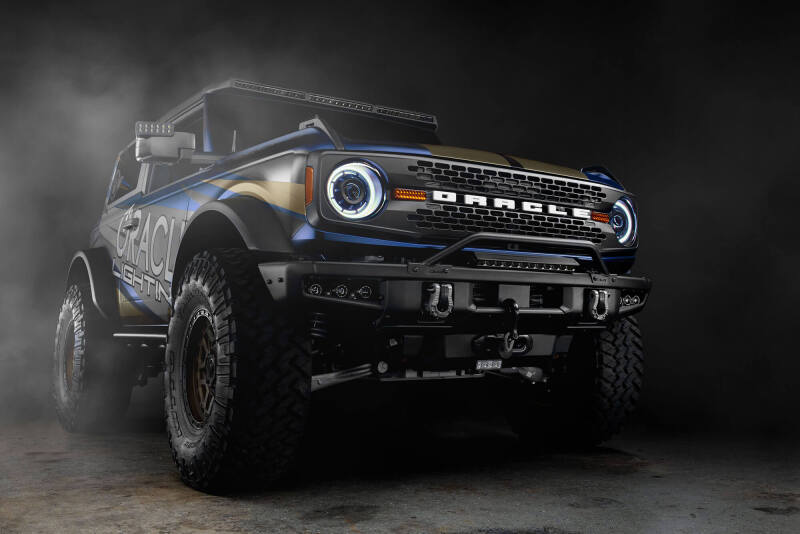 ORACLE Lighting 2021+ Ford Bronco Oculus Bi-LED Projector Headlights - ColorSHIFT LED - 5886-BC2 - view 2