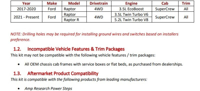 Kleinn 17-26 Ford Raptor Onboard Air System w/ Model 730 Horns - RPTR-734 - view 2