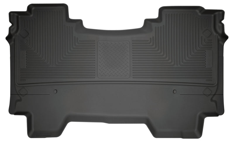 Husky Liners WeatherBeater Floor Liners - Ram 1500 - 2019 Ram 1500 CC WeatherBeater 2nd Seat Floor Liners Black (W/O Factory Storage Box) (part 14751)