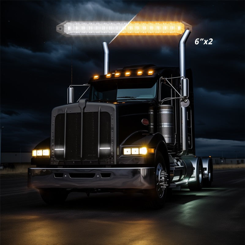 XKGLOW 6 Switchback Grill Lights with Start-up Animation & Sequential Turn Signals - XK041029-6 - view 2