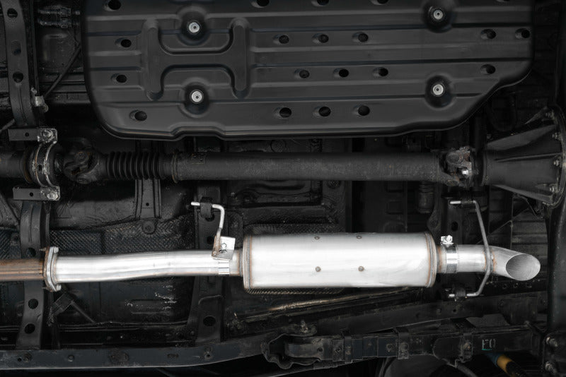 MBRP ARMOR Plus Cat-Back Exhaust - 2016-2023 Toyota Tacoma 3.5L Turn-Down - MBRP part S5339409 view 5