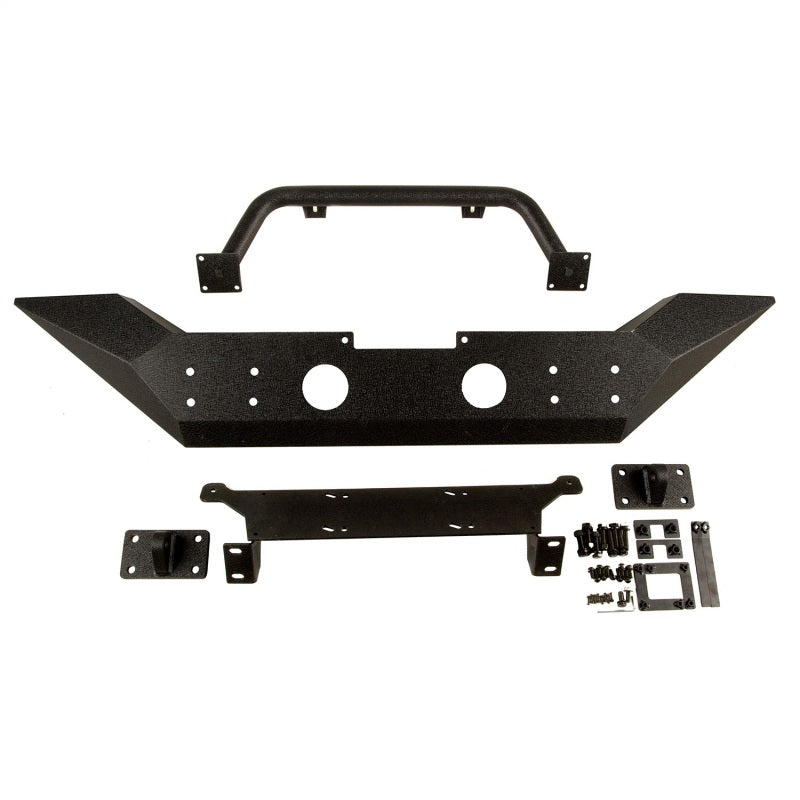 Rugged Ridge Spartan Front Bumper HCE W/Overrider for 2007-2018 Jeep Wrangler JK