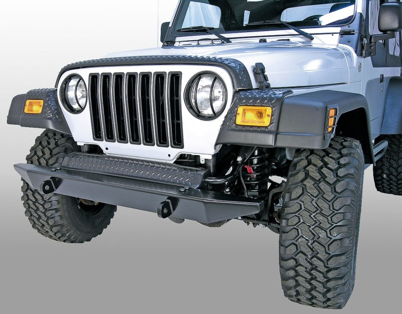 Rugged Ridge Front Fender Guards Body Armor for 1997-2006 Jeep Wrangler - view 2