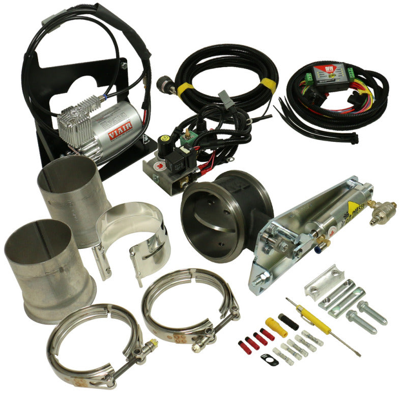 BD Diesel Exhaust Brake 4in Air Remote Mount - 2003-2005 Dodge Ram 2500/3500 5.9L Cummins - part 1027338