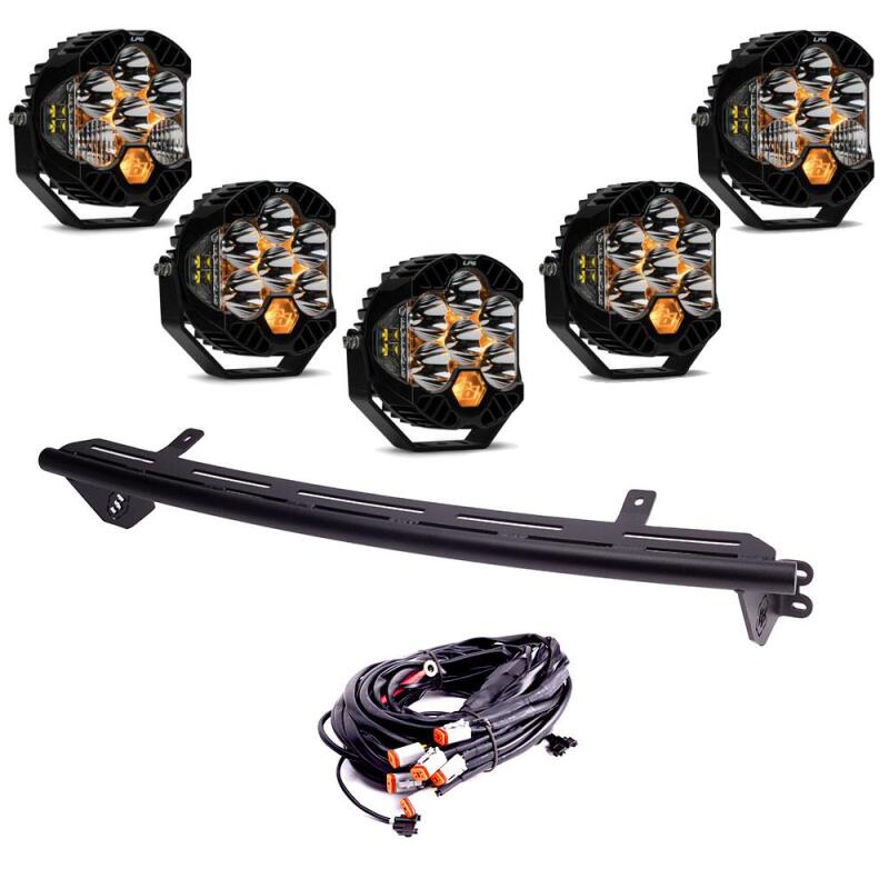 Baja Designs LED Light Kits - Ford Super Duty - 23+ Ford Super Duty LP6 Bull Bar Light Kit w/ Upfitter (part 448233UP)