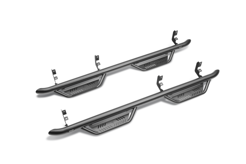 N-Fab Podium Nerf Steps, Cab Length - 2019+ Silverado/Sierra 1500 & 2020+ HD Crew Cab - N-Fab part HPC1980CC-TX view 2