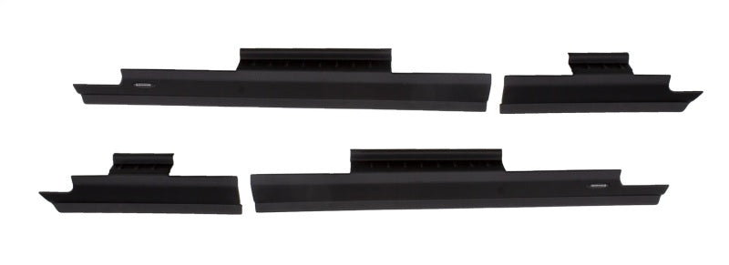 Bushwacker Trail Armor Rocker Panel and Sill Plate Cover for 2018 Jeep Wrangler Unlimited 4-Door - Black