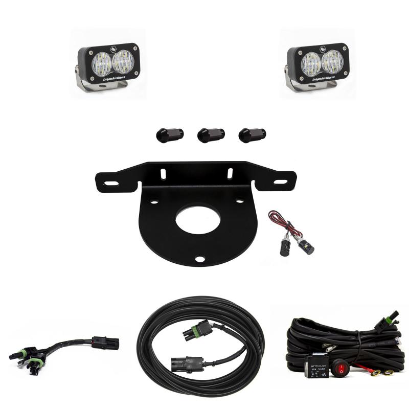 Baja Designs LED Light Kits - Ford Bronco - 2021+ Ford Bronco Dual S2 Sport W/C Reverse Kit w/Upfitter (part 447767UP)