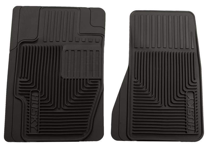 Husky Liners Heavy Duty Floor Mats - Ford & Lincoln - 02-10 Ford Explorer/04-12 Chevy Colorado/GMC Canyon Heavy Duty Black Front Floor Mats (part 51121)