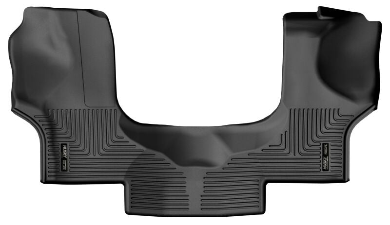 Husky Liners WeatherBeater Floor Liners - Chevy, GMC, Buick & Cadillac - 15-23 Chevrolet Express/GMC Savana 1500/2500/3500 WeatherBeater Black Floor Liners (part 18741)