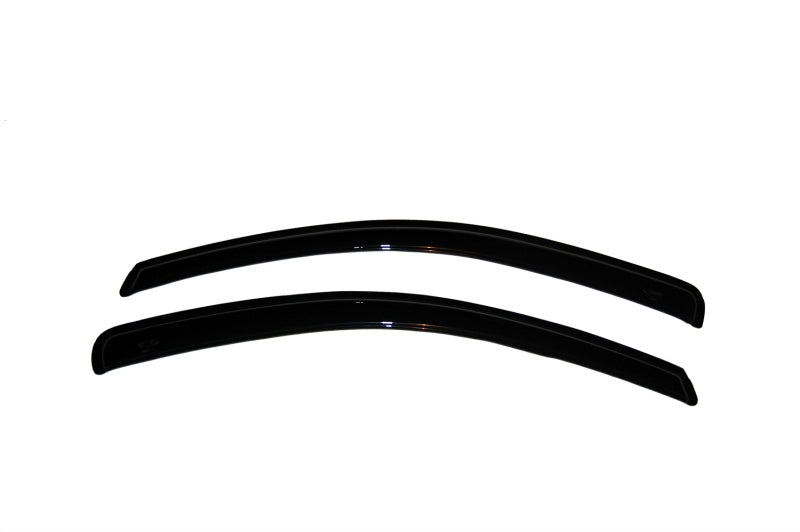 AVS Ventvisor Outside Mount Window Deflectors 2pc for 2001-2005 Honda Civic Coupe - Smoke - view 3