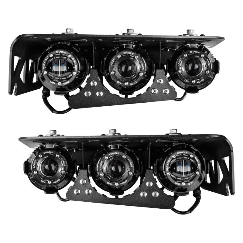 ORACLE Lighting 21-24 Ford Bronco Off Road Laser and LED Fog Light Kit for Steel Bumper - 5928-LZZ-001 - view 6