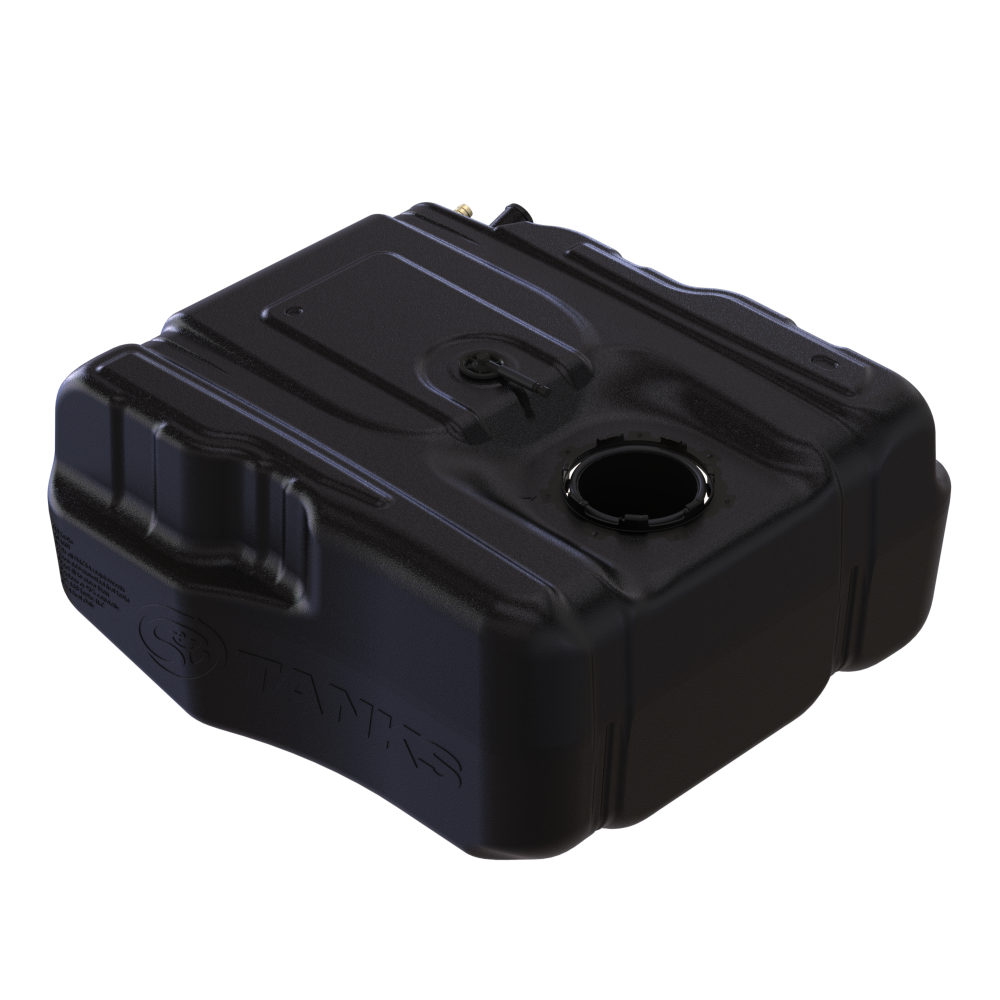 S&B 40 Gallon High-Capacity Fuel Tank for 2011-2016 Ford F250, F350, F450, F550 Powerstroke 6.7L, Cab Chassis - S&B part 10-1001
