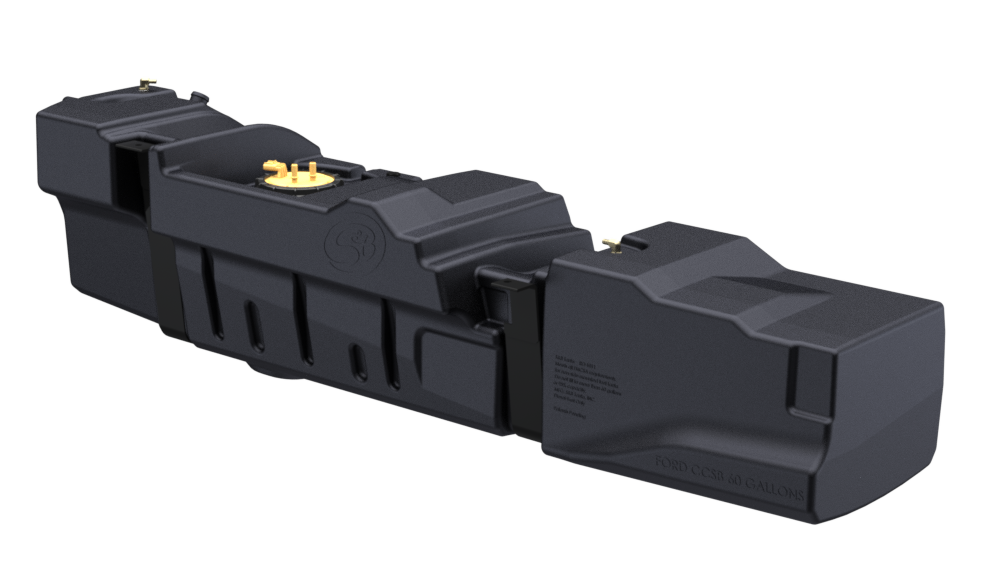 S&B 60 Gallon High-Capacity Fuel Tank for 1999-2007 Ford F250, F350 Powerstroke 7.3L, 6.0L Crew Cab Short Bed - S&B part 10-1011 view 5