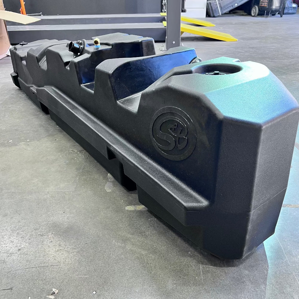 S&B 60 Gallon High-Capacity Fuel Tank for 1999-2010 Ford Powerstroke 7.3L, 6.0L, 6.4L Crew Cab & Ext Cab Long Bed - S&B part 10-1012 view 5