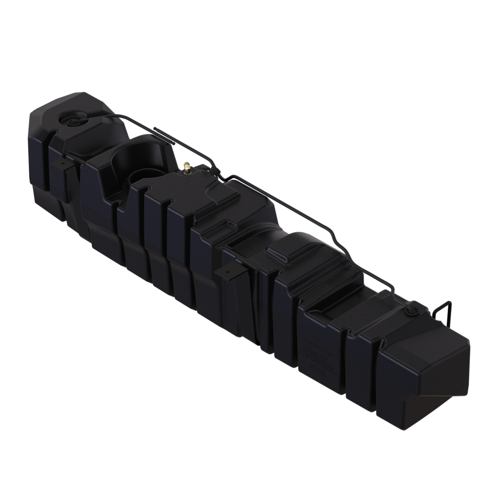 S&B 60 Gallon High-Capacity Fuel Tank for 1999-2010 Ford Powerstroke 7.3L, 6.0L, 6.4L Crew Cab & Ext Cab Long Bed - S&B part 10-1012