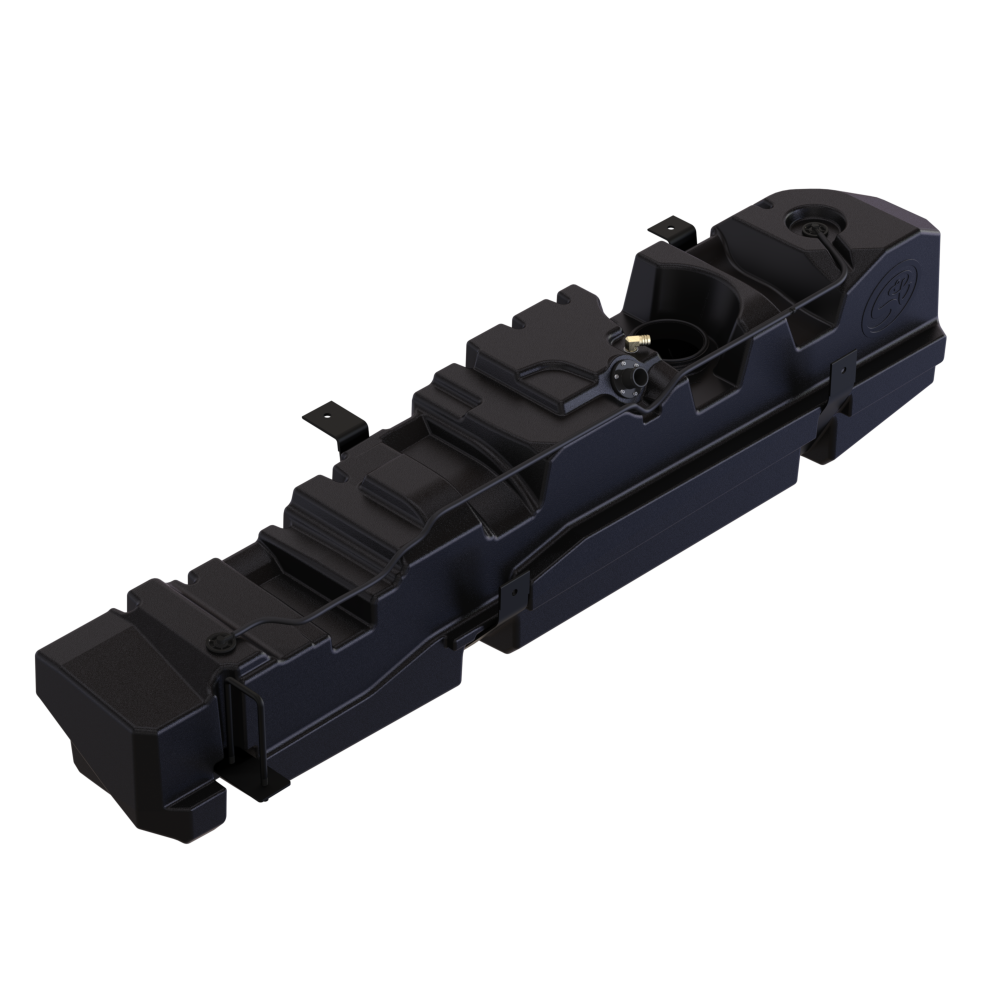 S&B 60 Gallon High-Capacity Fuel Tank for 1999-2010 Ford Powerstroke 7.3L, 6.0L, 6.4L Crew Cab & Ext Cab Long Bed - S&B part 10-1012 view 4