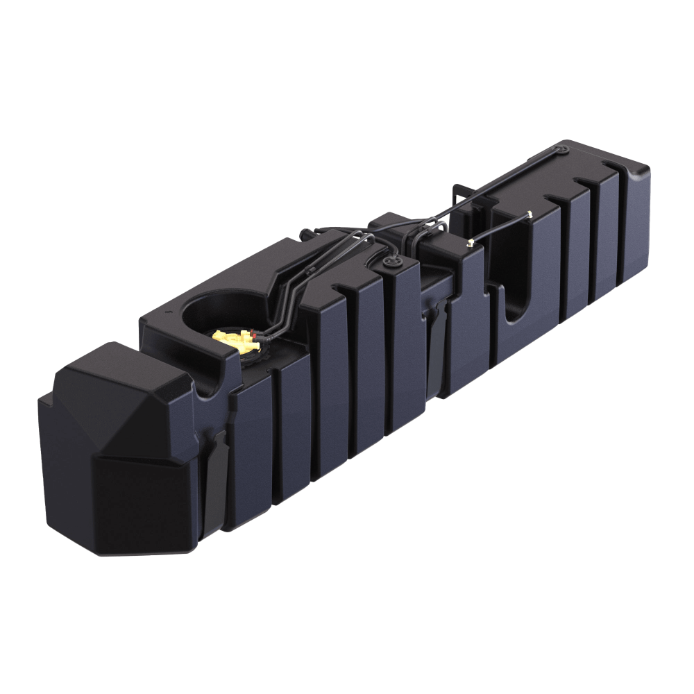 S&B 64 Gallon High-Capacity Fuel Tank for 2011-19 Chevy Silverado 2500/3500 and GMC Sierra 2500/3500 Crew Cab Long Bed 6.6L - S&B part 10-1015-2