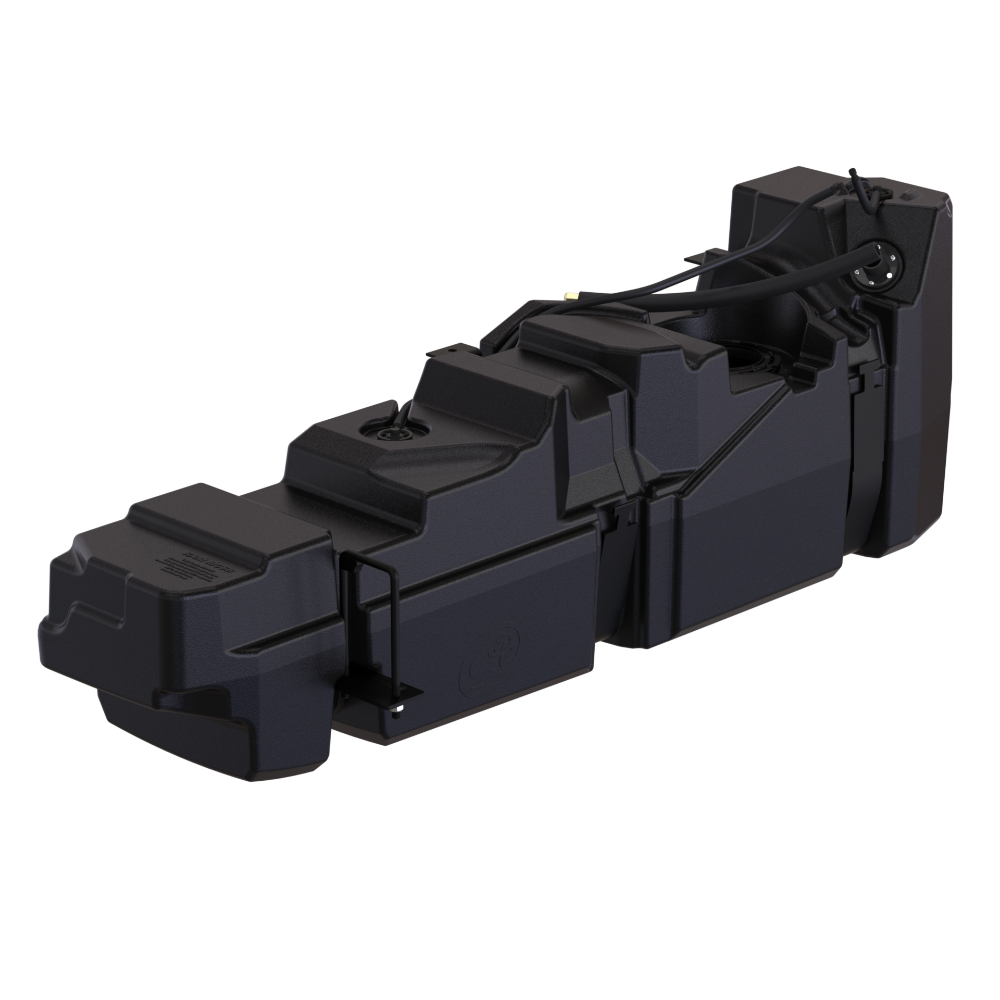 S&B 52 Gallon High-Capacity Fuel Tank for 2025-2026 Dodge Ram Cummins 6.7L, Mega Cab Short Bed - S&B part 10-1034 view 4